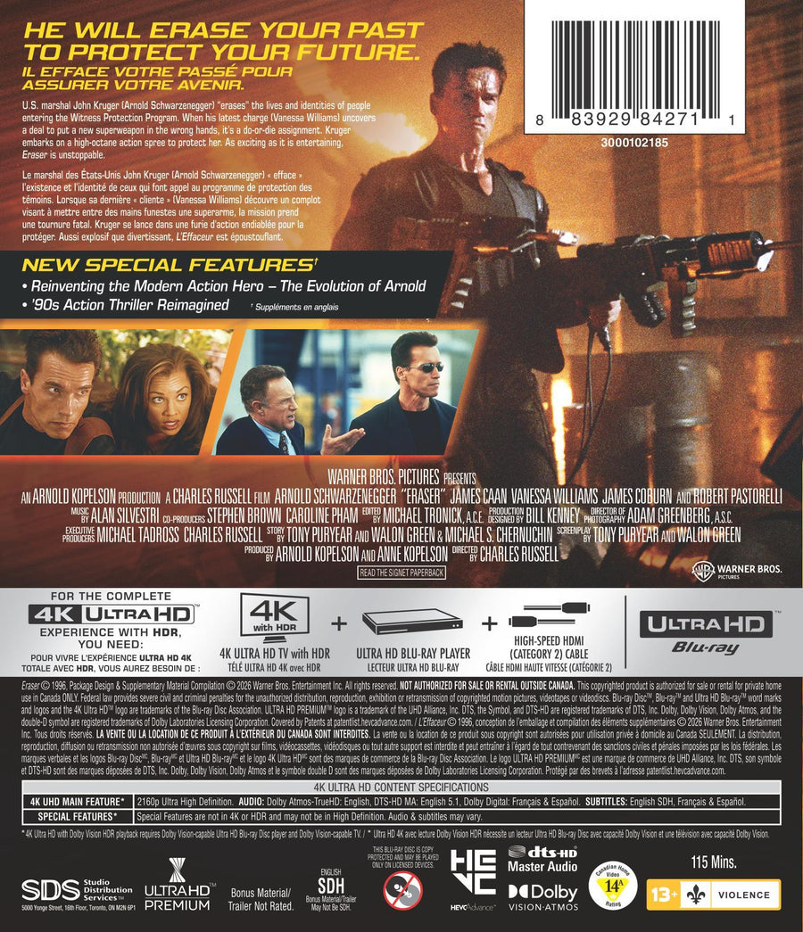 Eraser (30th Anniversary Edition) [UHD]