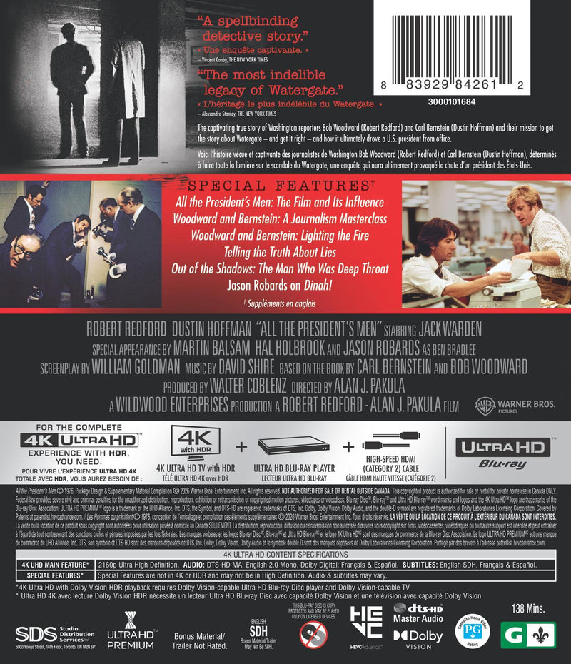 All The President's Men  [UHD]
