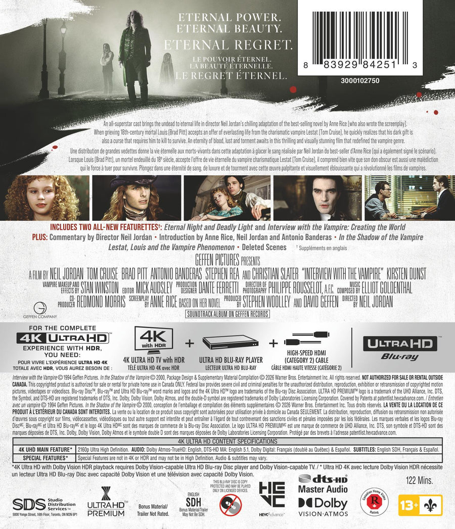 Interview With The Vampire [UHD]