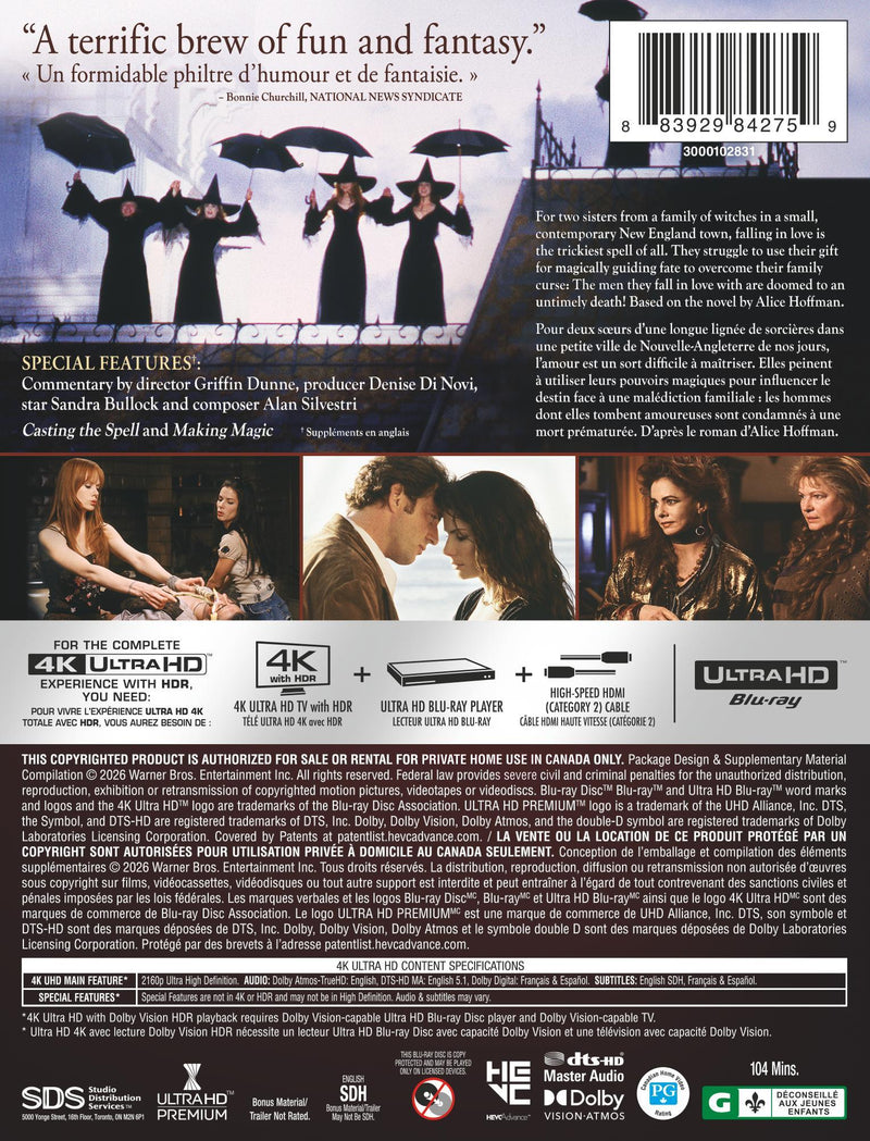 Practical Magic - Steelbook [UHD]