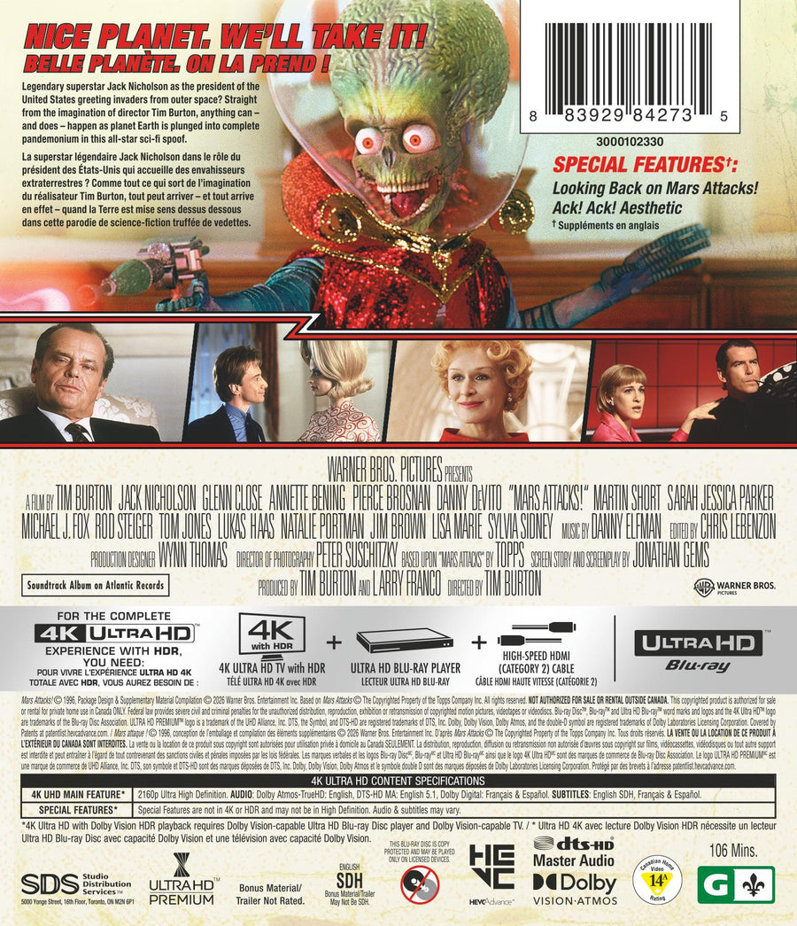 Mars Attacks! [UHD]