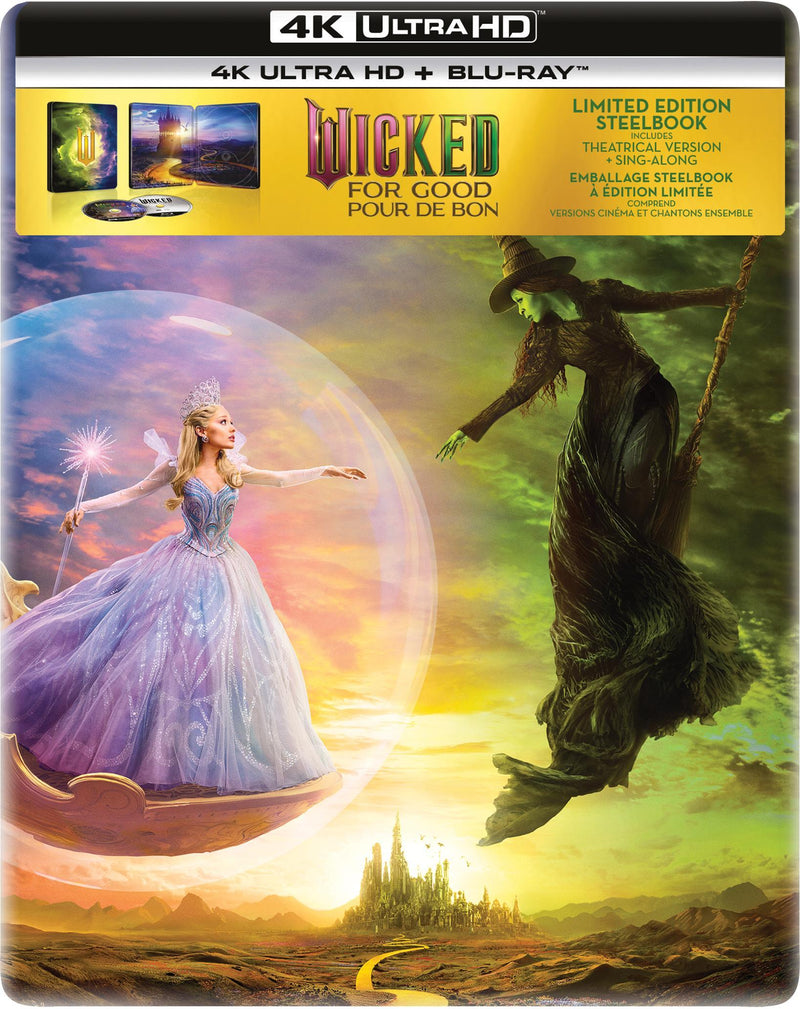 Wicked: For Good - Steelbook (Limited Edition 4K Ultra HD Steelbook) [UHD]