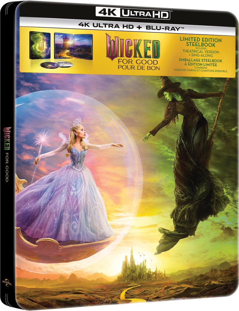 Wicked: For Good - Steelbook (Limited Edition 4K Ultra HD Steelbook) [UHD]