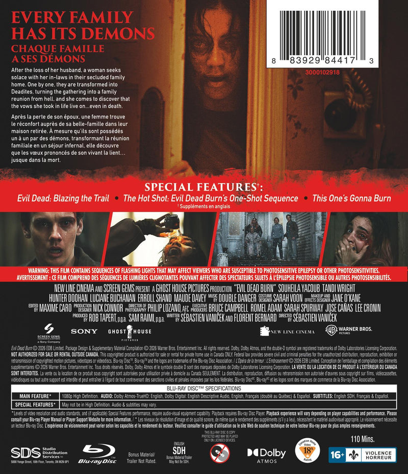 Evil Dead Burn [Blu-ray]