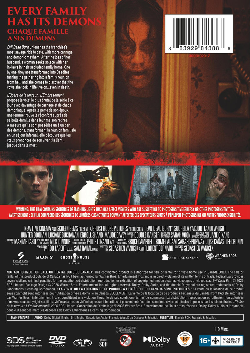 Evil Dead Burn [DVD]