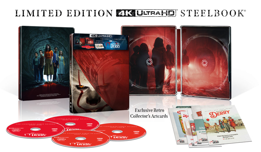 IT: Welcome to Derry:The Complete First Season (Limited Edition Steelbook) [UHD]