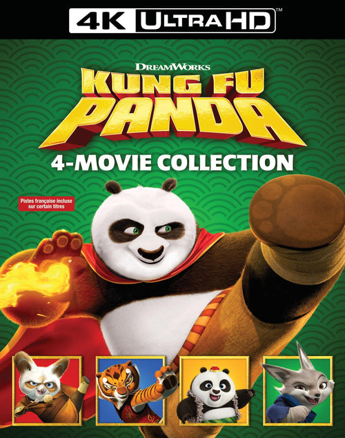 Kung Fu Panda: 4-Movie Collection [UHD]