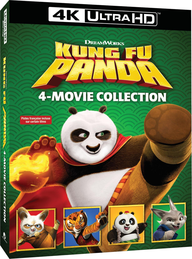 Kung Fu Panda: 4-Movie Collection [UHD]