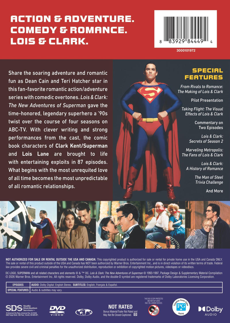 Lois & Clark: The New Adventures of Superman The Complete Series [DVD]