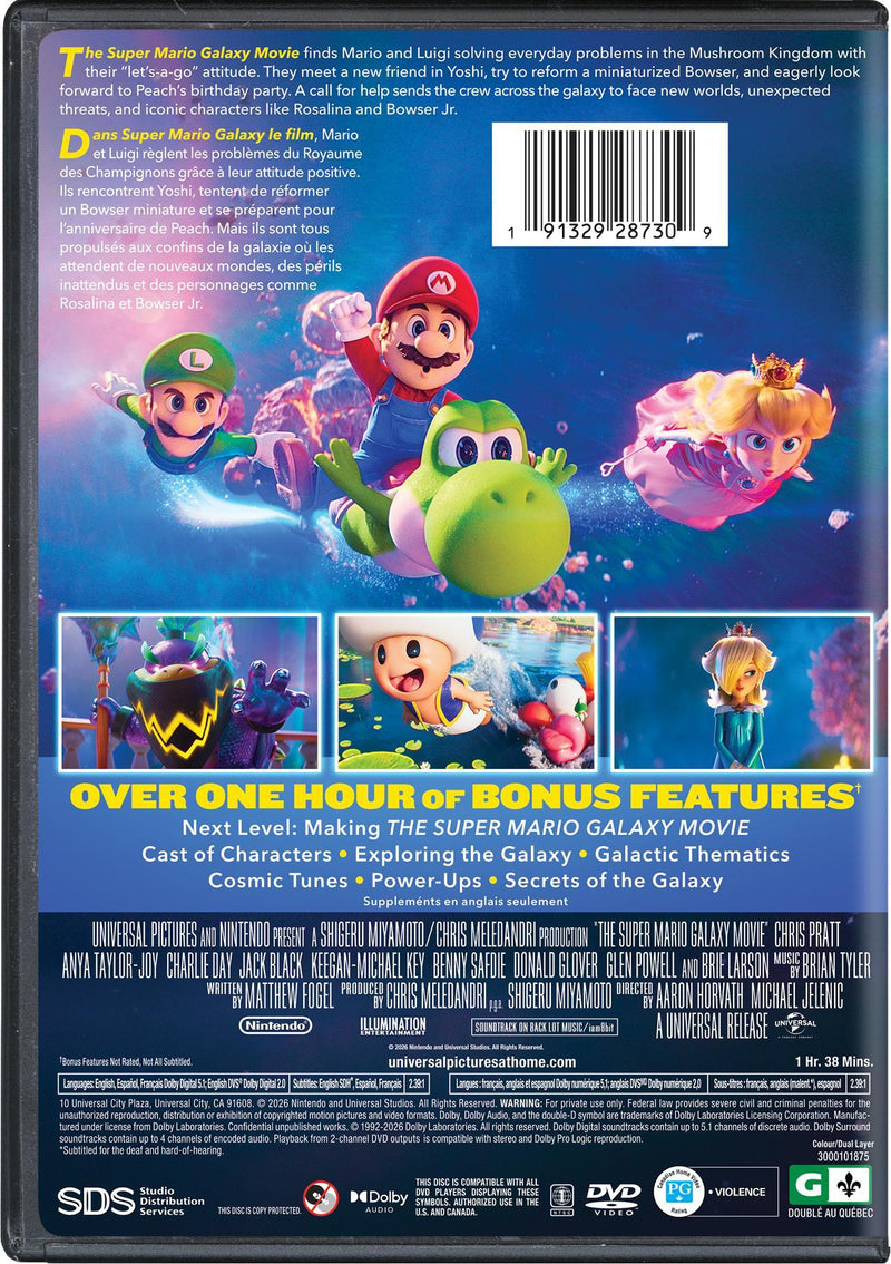 The Super Mario Galaxy Movie [DVD]