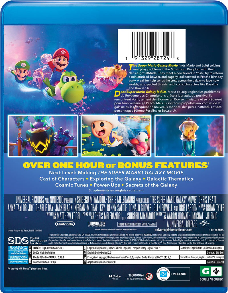 The Super Mario Galaxy Movie [Blu-ray]