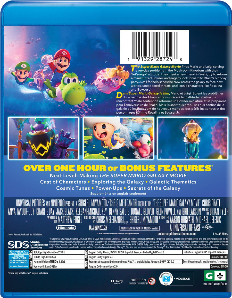 The Super Mario Galaxy Movie [Blu-ray]