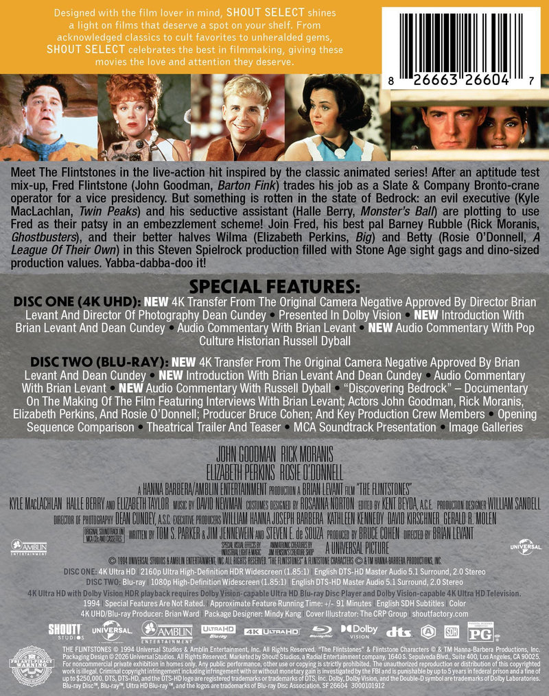 The Flintstones - Limited Edition Steelbook [UHD]