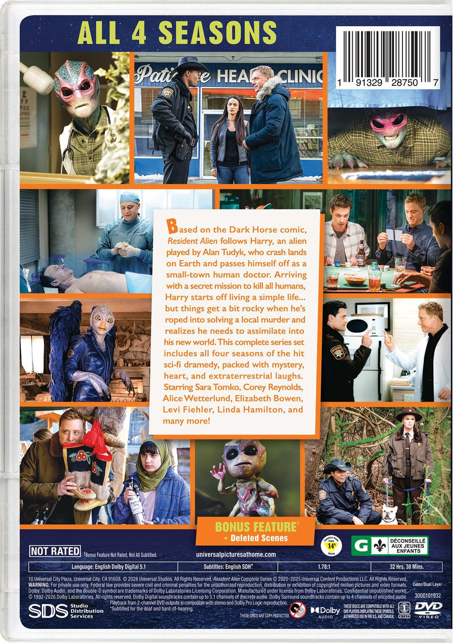 Resident Alien: Complete Series [DVD]