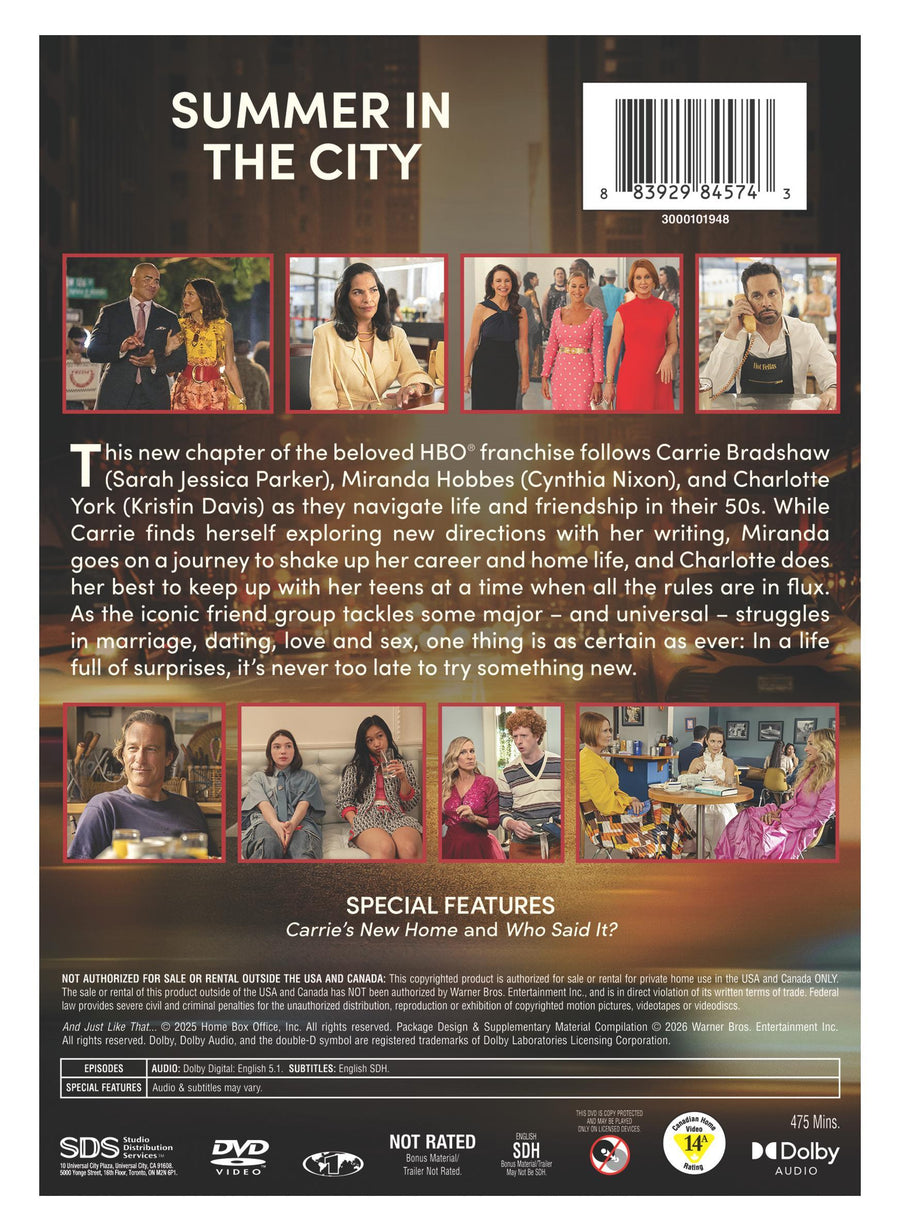 And Just Like That… The Complete Third Season [DVD]