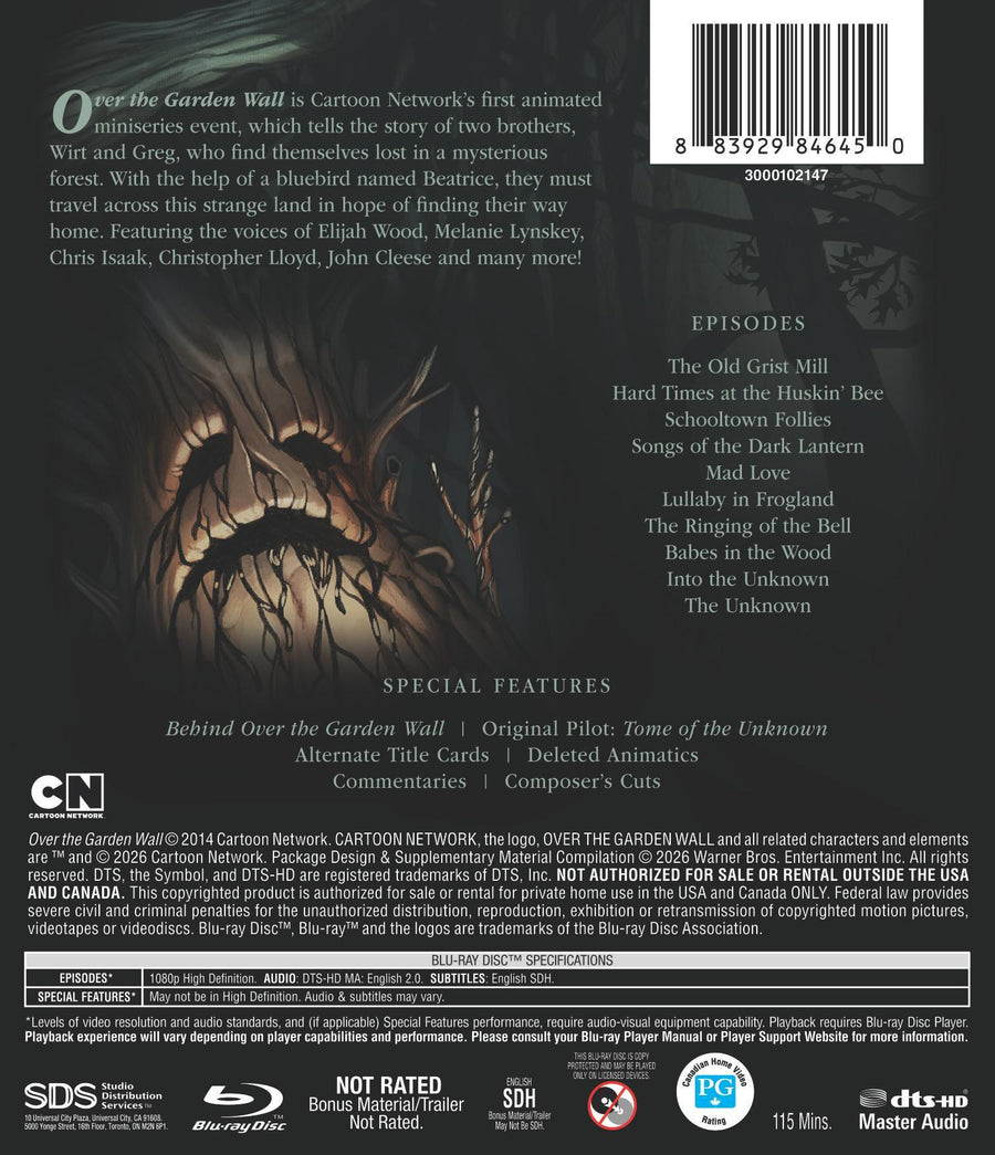 Cartoon Network: Over the Garden Wall S1 [Blu-ray]