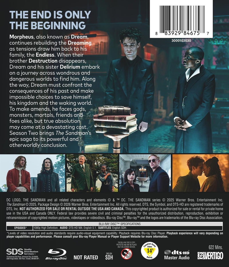 The Sandman: Season 2 [Blu-ray]