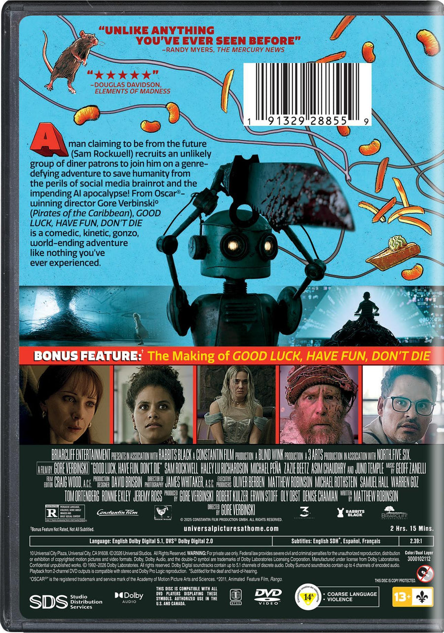 Good Luck, Have Fun, Don't Die  [DVD]