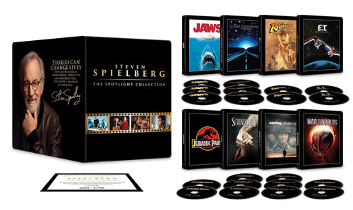 Steven Spielberg: The Spotlight Collection - Limited Edition Steelbook Library Case [UHD]