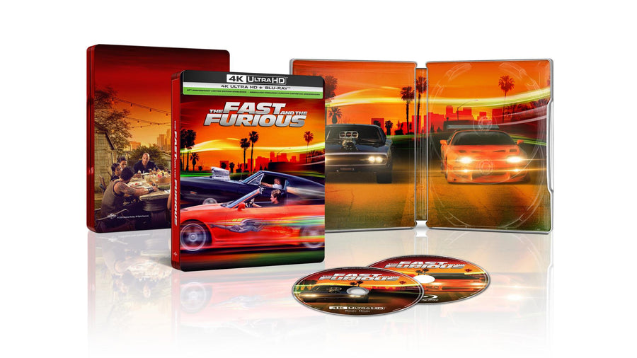 The Fast and The Furious  - Limited Edition Steelbook (25th Anniversary Edition) [UHD]