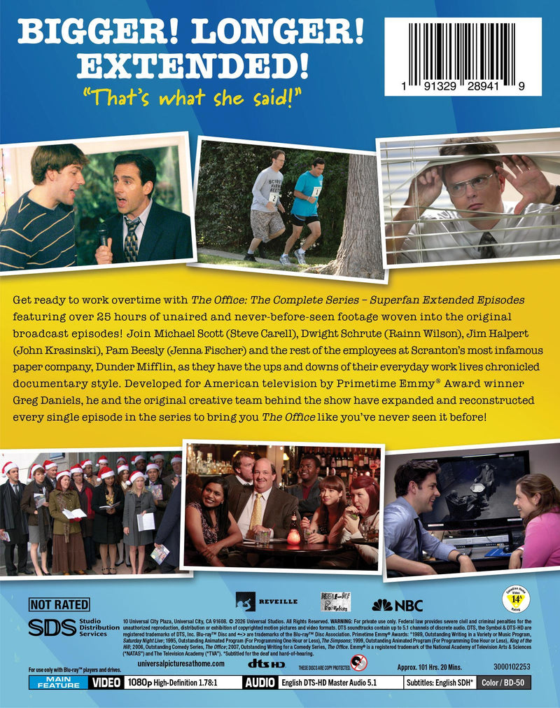 The Office: The Complete Series - Superfan Extended Episodes [Blu-ray]