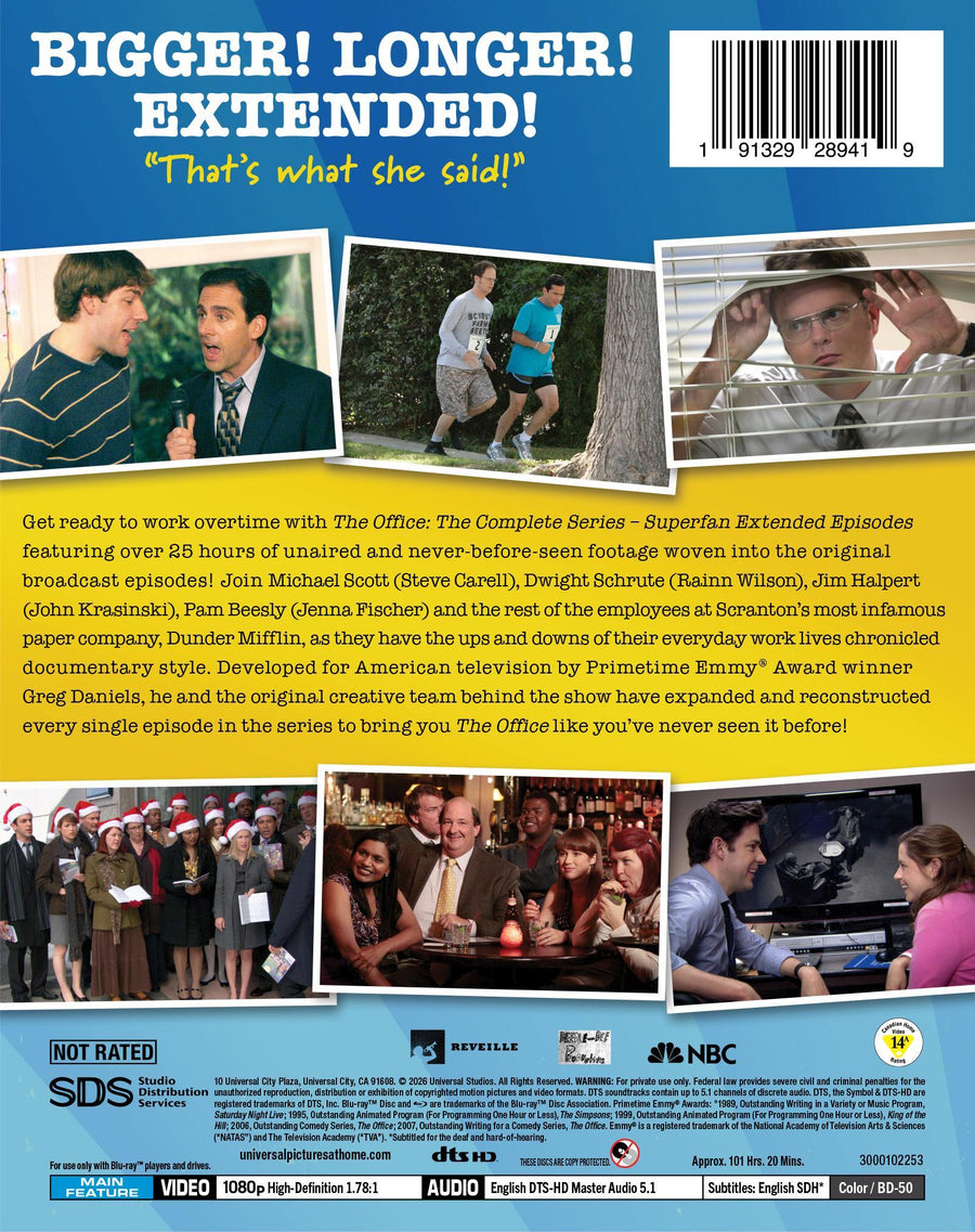 The Office: The Complete Series - Superfan Extended Episodes [Blu-ray]