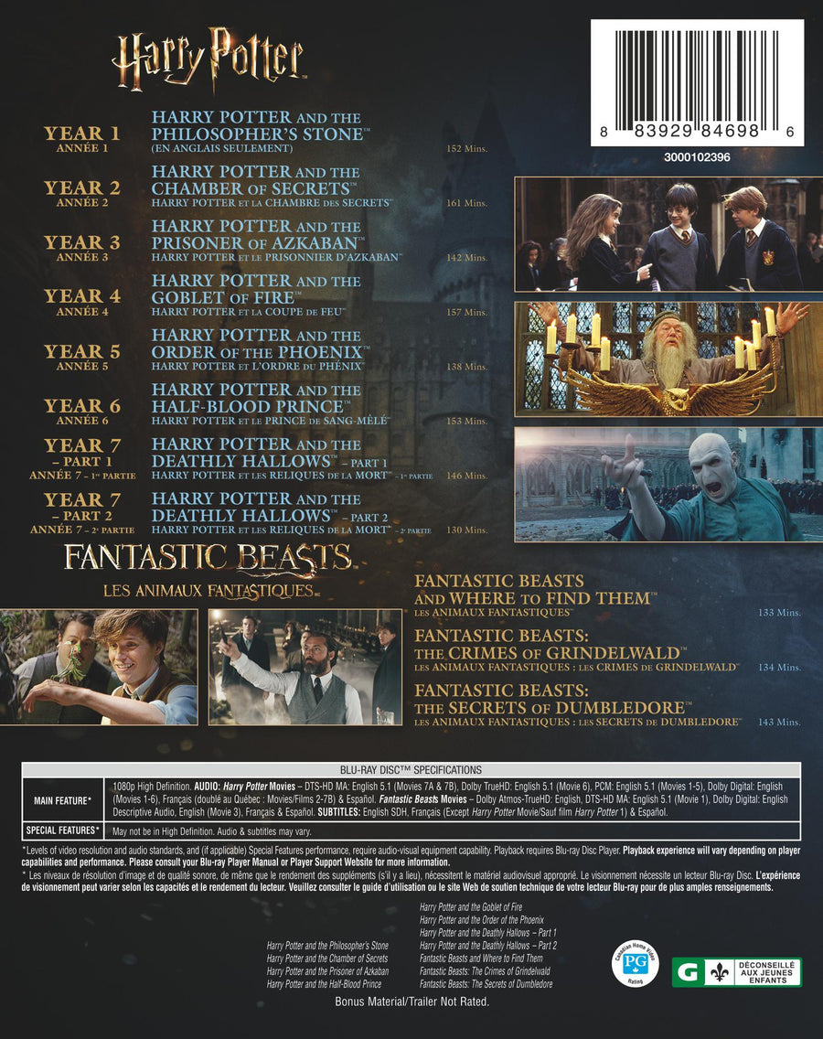 Wizarding World 11-Film Collection [Blu-ray]