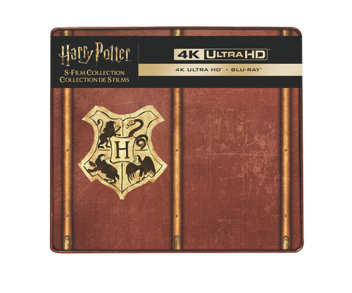 Harry Potter 8-Film Collection Library Case (Limited Edition Steelbook ) [UHD]