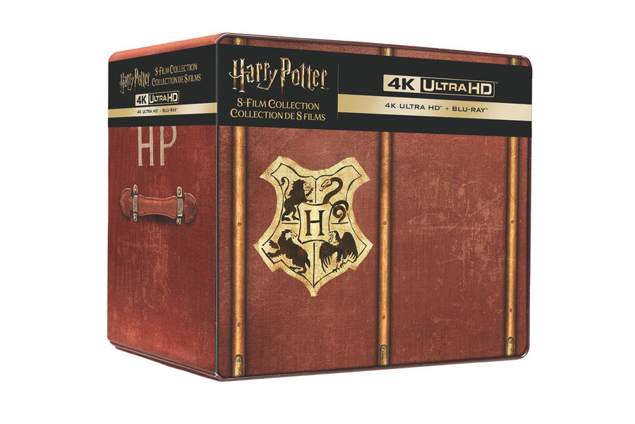 Harry Potter 8-Film Collection Library Case (Limited Edition Steelbook ) [UHD]
