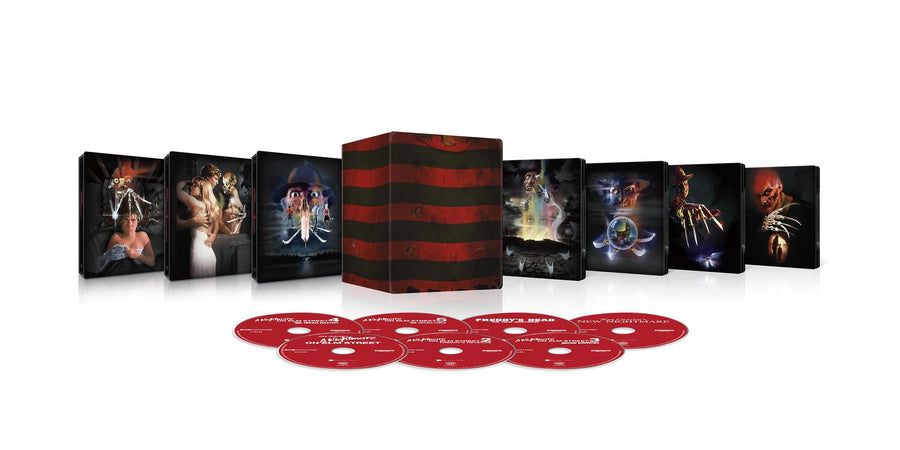A Nightmare on Elm Street: 7-Film Collection - Limited Edition Steelbook Library Case [UHD]