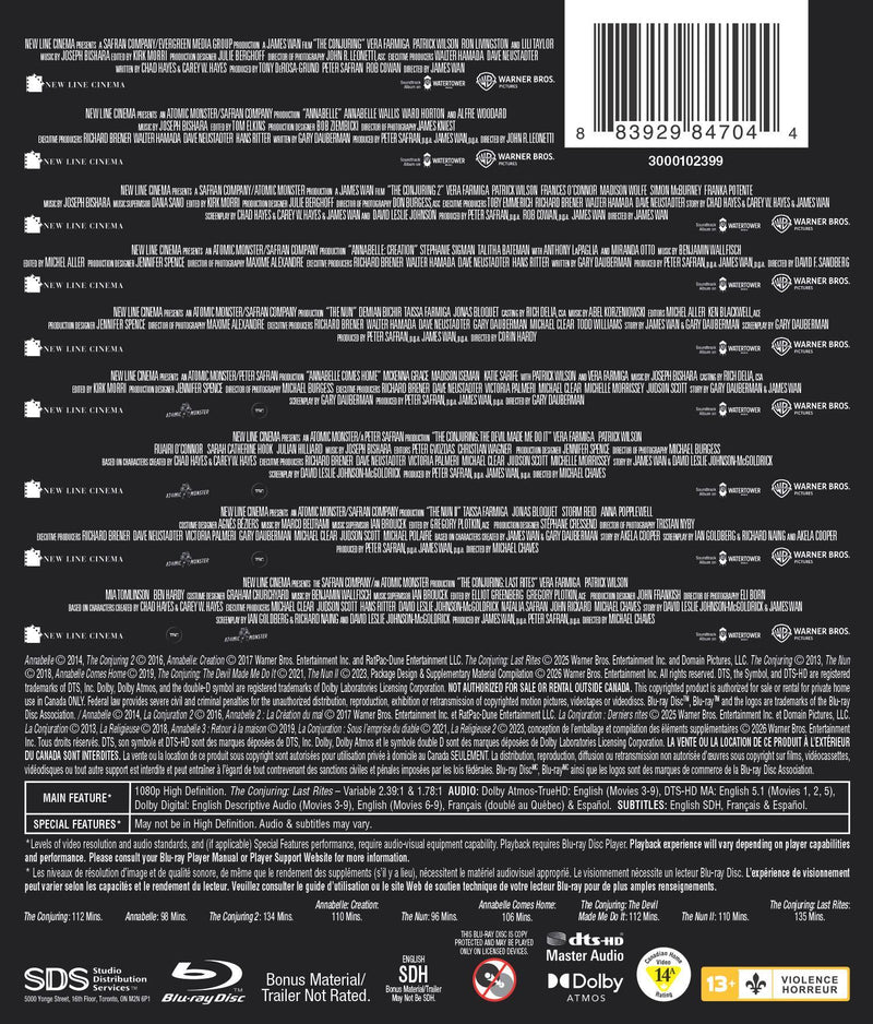 The Conjuring Universe 9-Film Collection [Blu-ray]