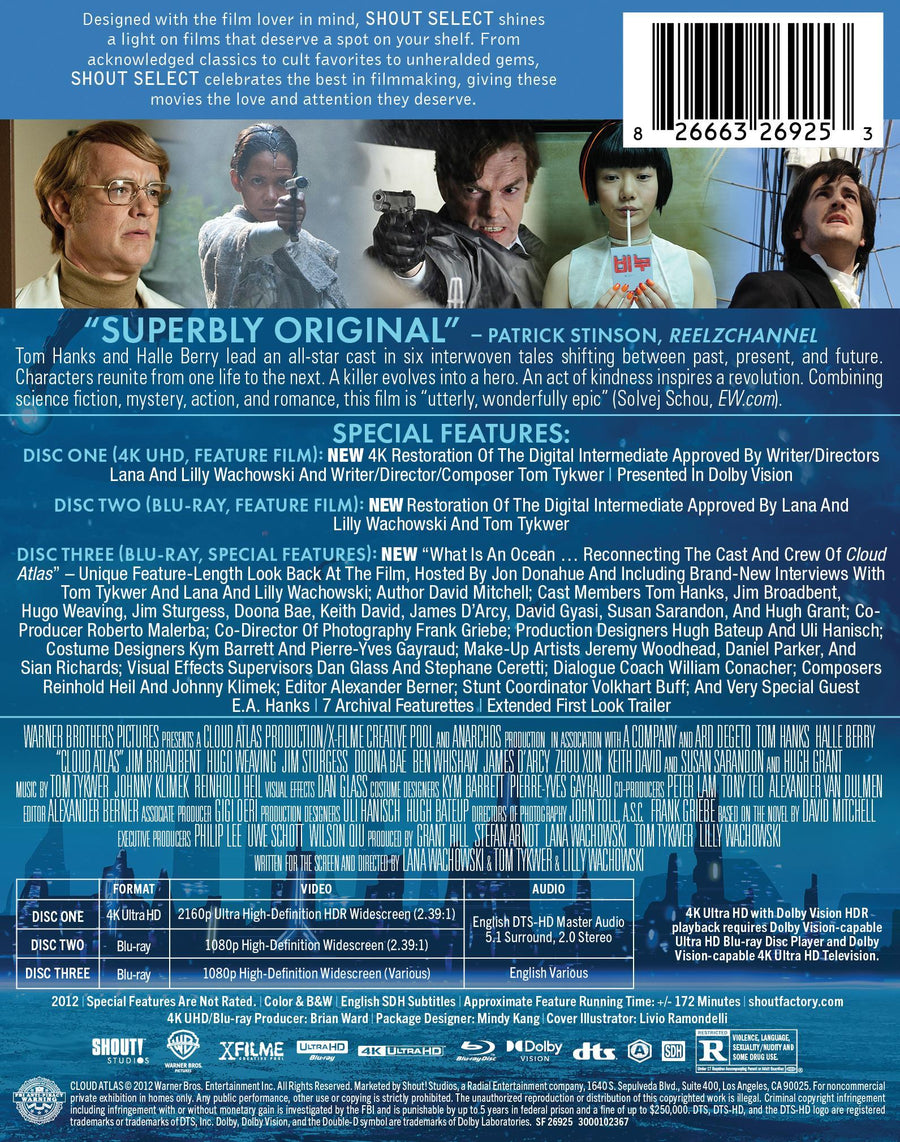 Cloud Atlas - Limited Edition Steelbook [UHD]