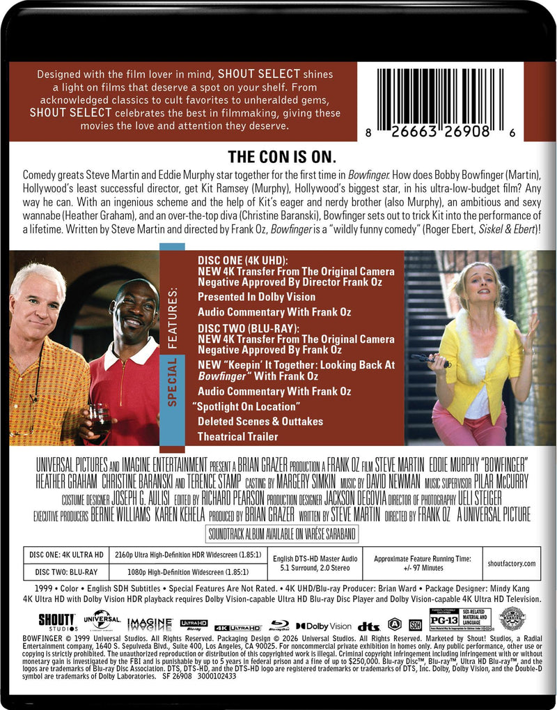 Bowfinger (Collector's Edition) [UHD]