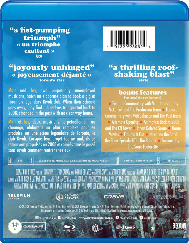 Nirvanna the Band the Show the Movie [Blu-ray]