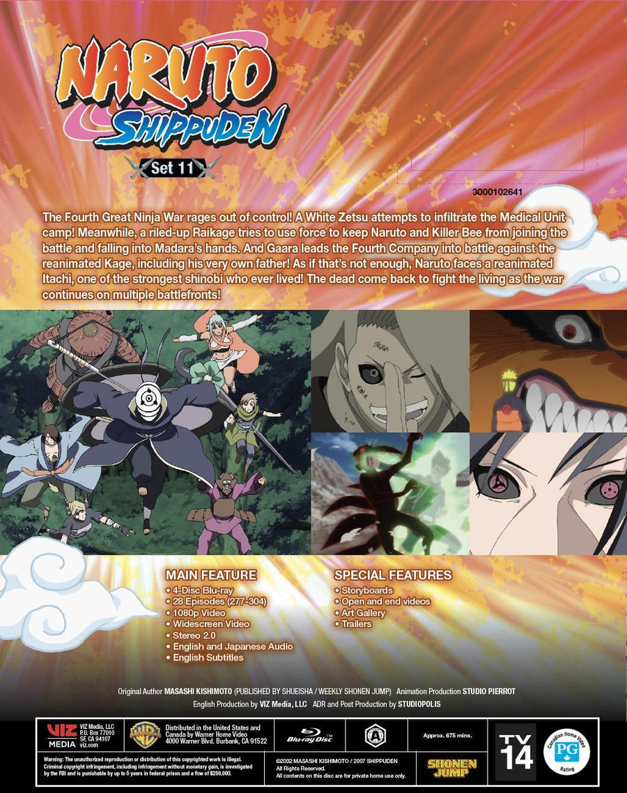Naruto Shippuden - Set 11 [Blu-ray]