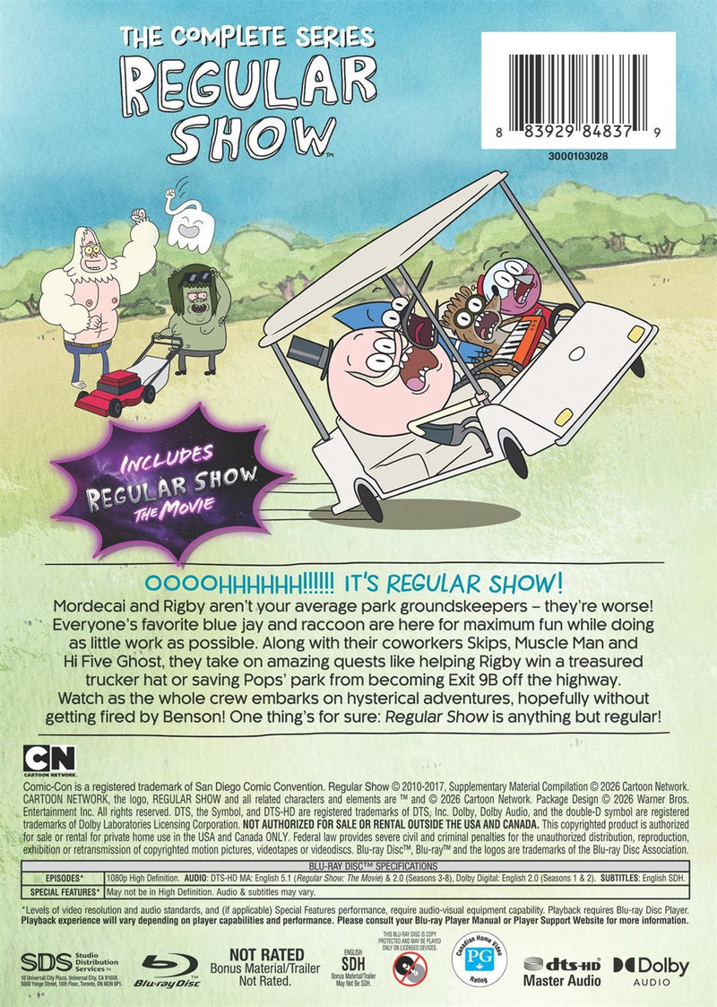 Regular Show: The Complete Series [Blu-ray]