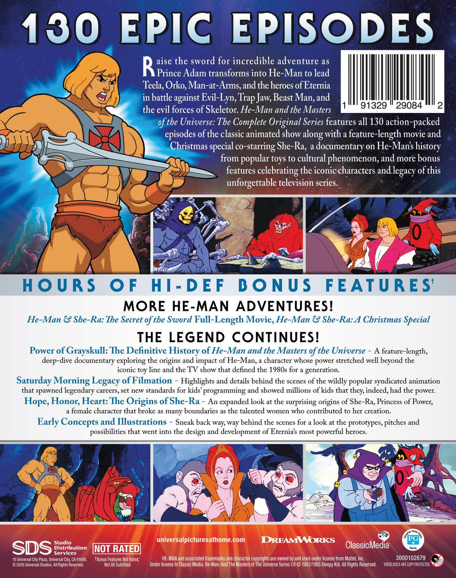 He-Man: Masters of the Universe - The Complete Original Series [Blu-ray]