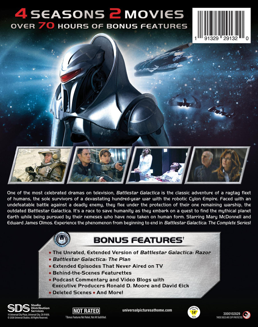 Battlestar Galactica: The Complete Series - Repackaged  [Blu-ray]