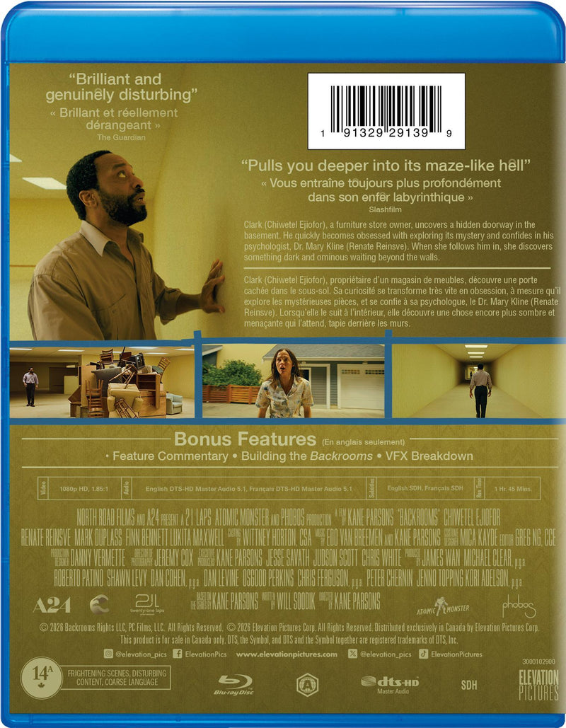 Backrooms [Blu-ray]