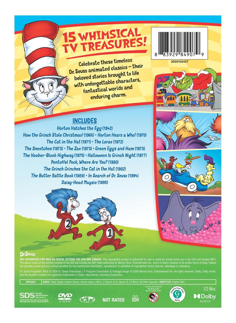 Dr. Seuss Classic TV Treasures Collection [DVD]