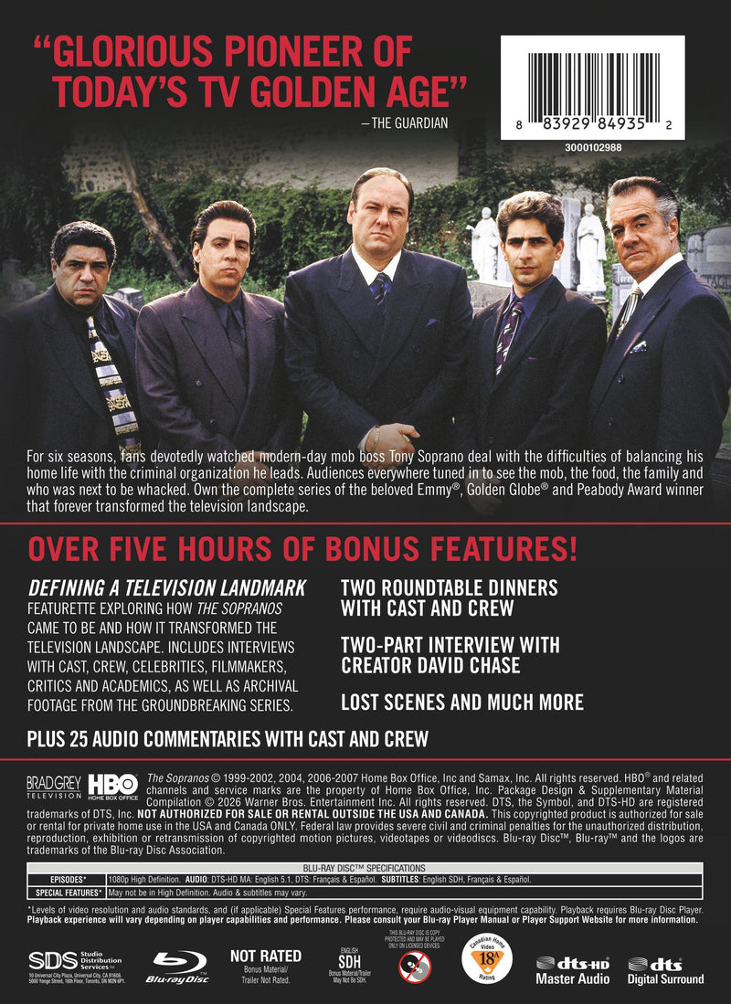 The Sopranos: The Complete Series [DVD]