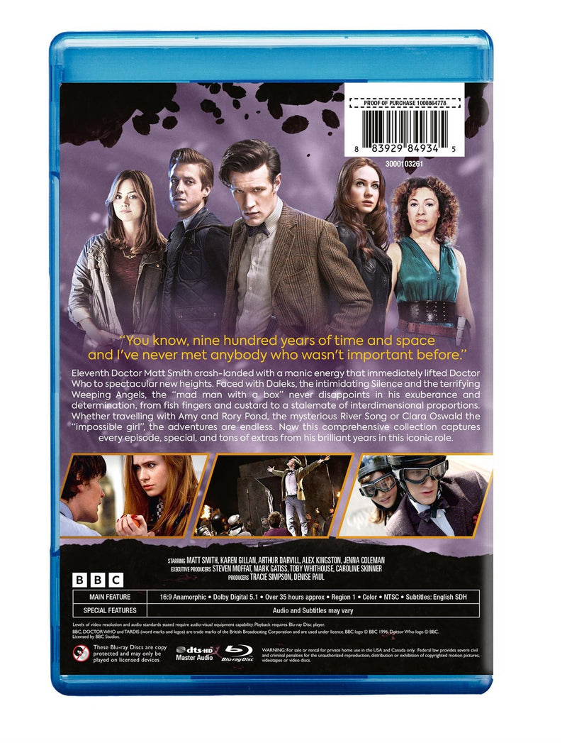 Doctor Who: The Complete Matt Smith Years [Blu-ray]