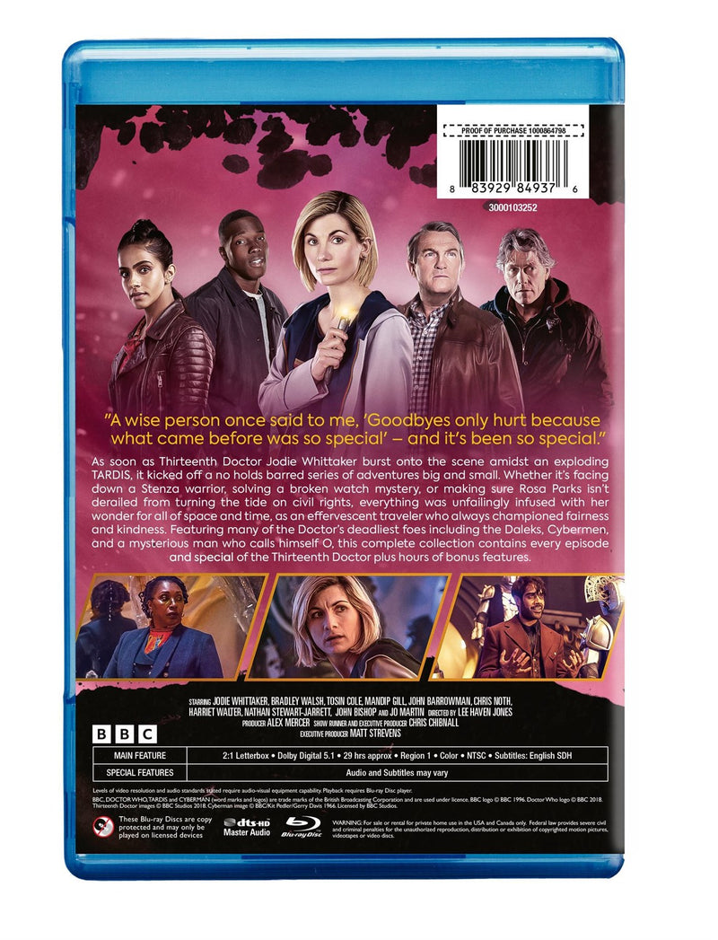 Doctor Who: The Complete Jodie Whittaker Years [Blu-ray]