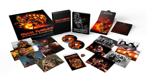 Iron Maiden: Burning Ambition - Limited Edition Steelbook Premium Giftset [UHD]