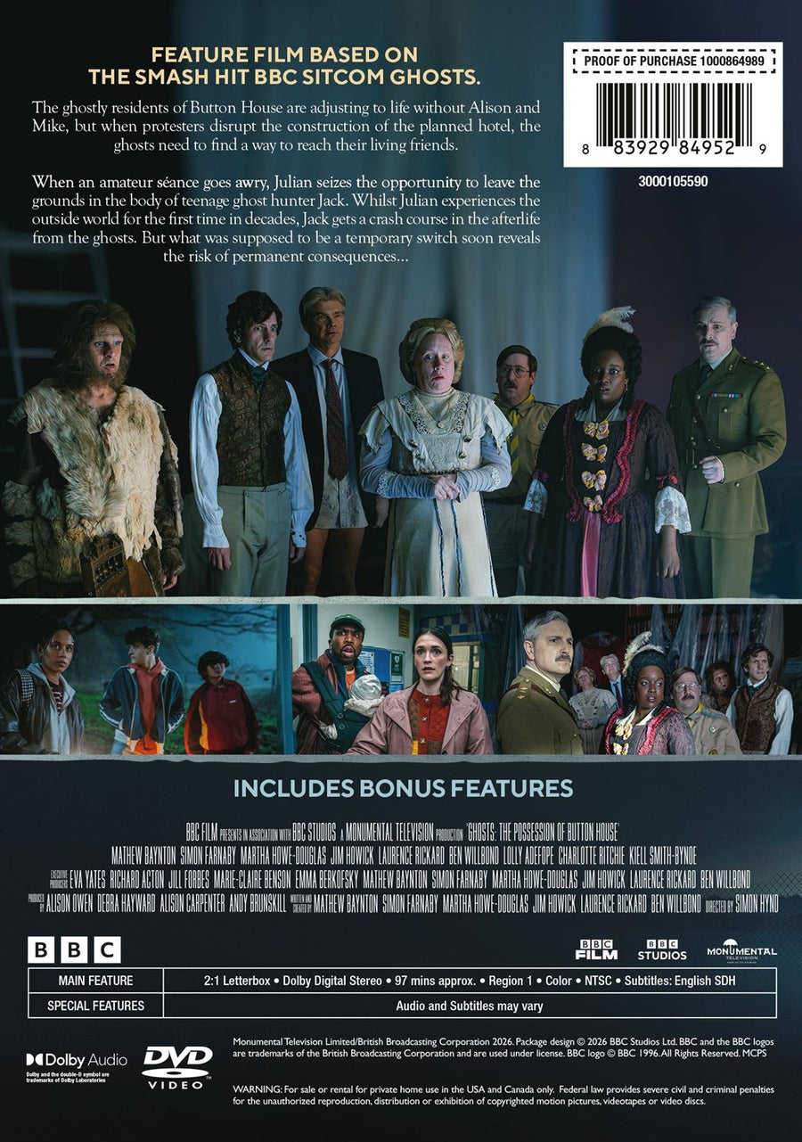 Ghosts: The Possession of Button House [DVD]