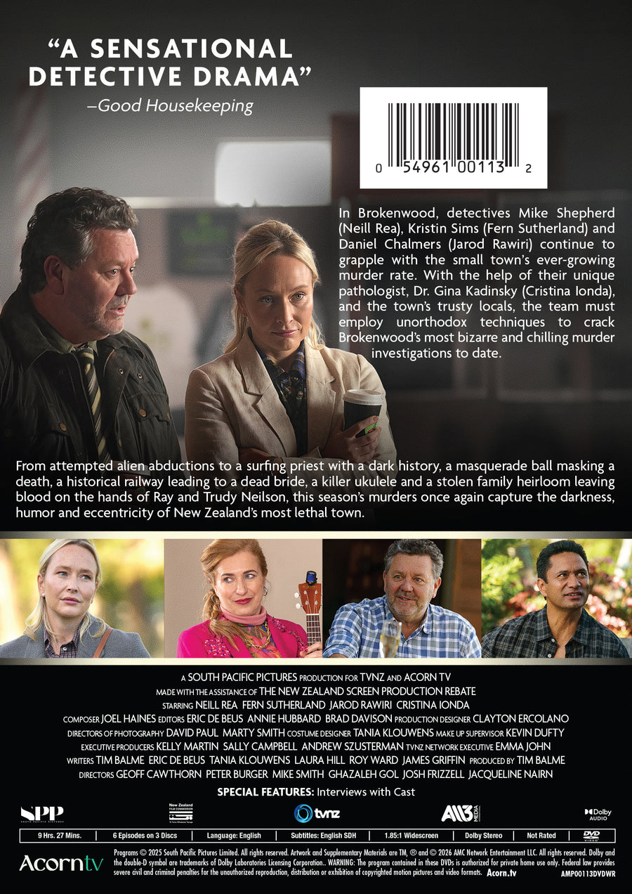 The Brokenwood Mysteries, Series 12 [DVD]