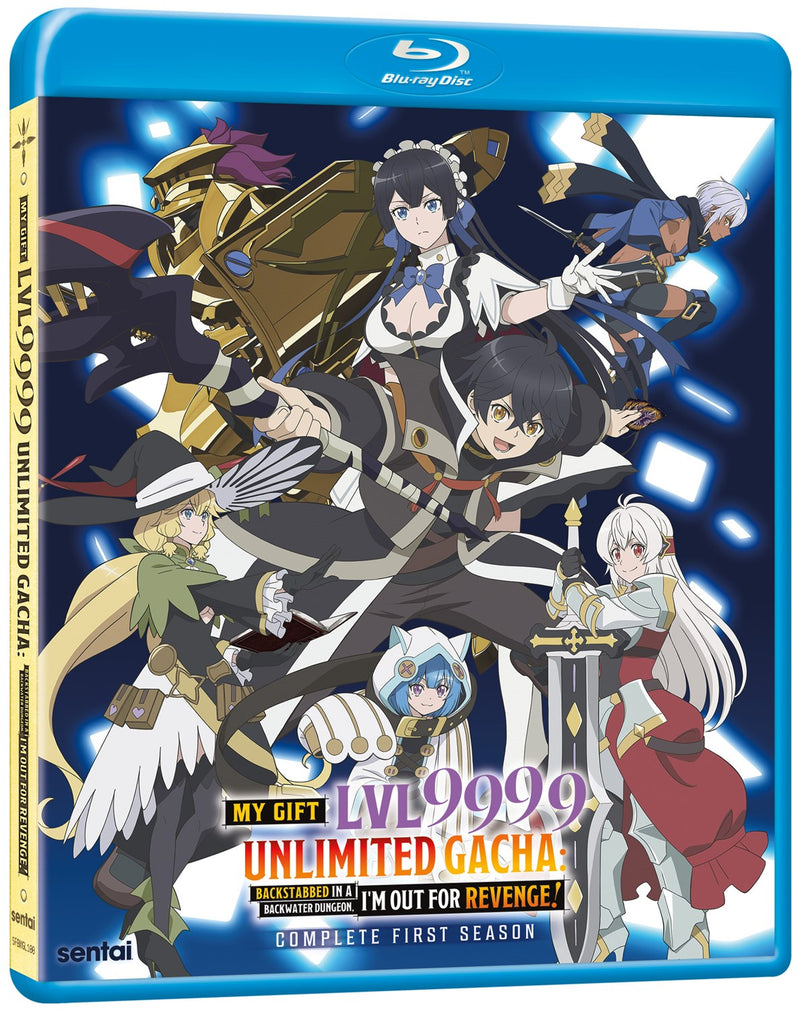 My Gift Lvl 9999 UnlimIted Gacha: Backstabbed in a Backwater Dungeon, I'm Out for Revenge!  [Blu-ray]