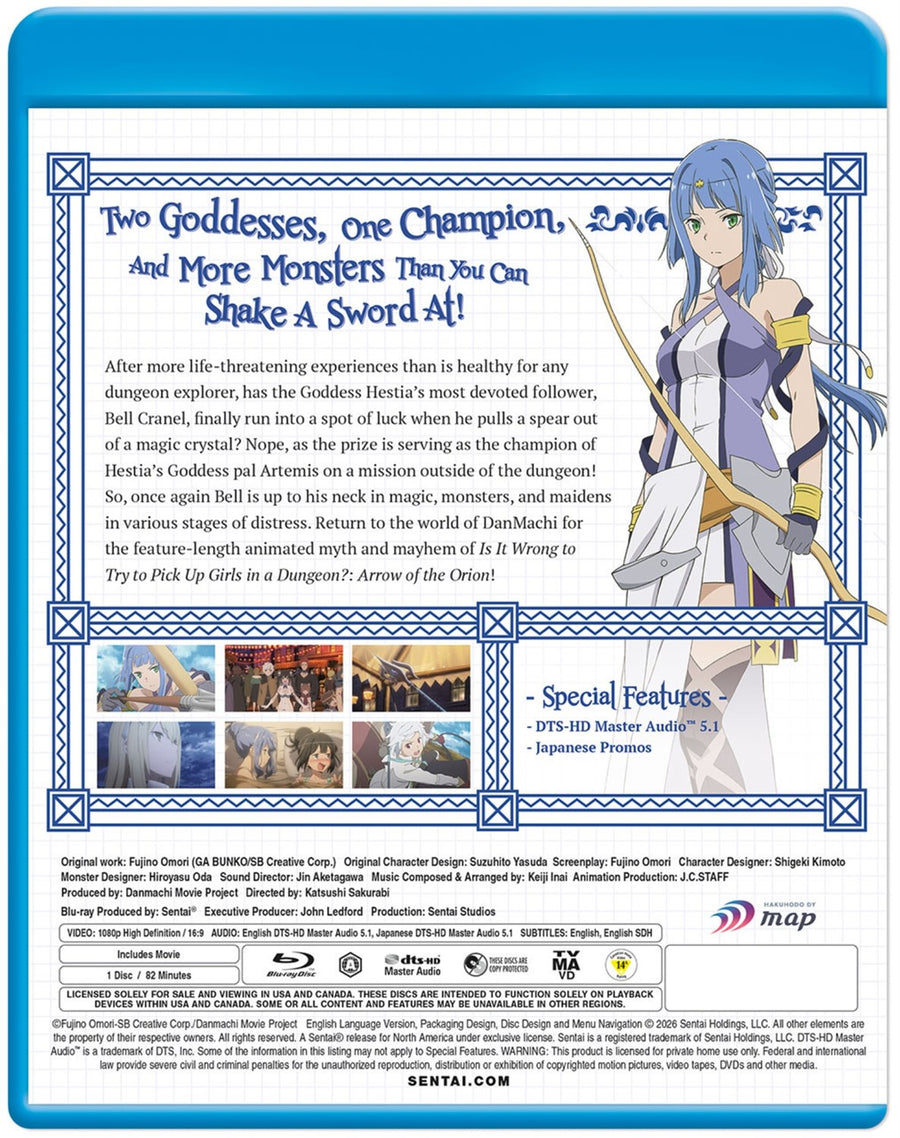 Is It Wrong to Try to Pick Up Girls in a Dungeon? Season 1 Collection [Blu-ray]