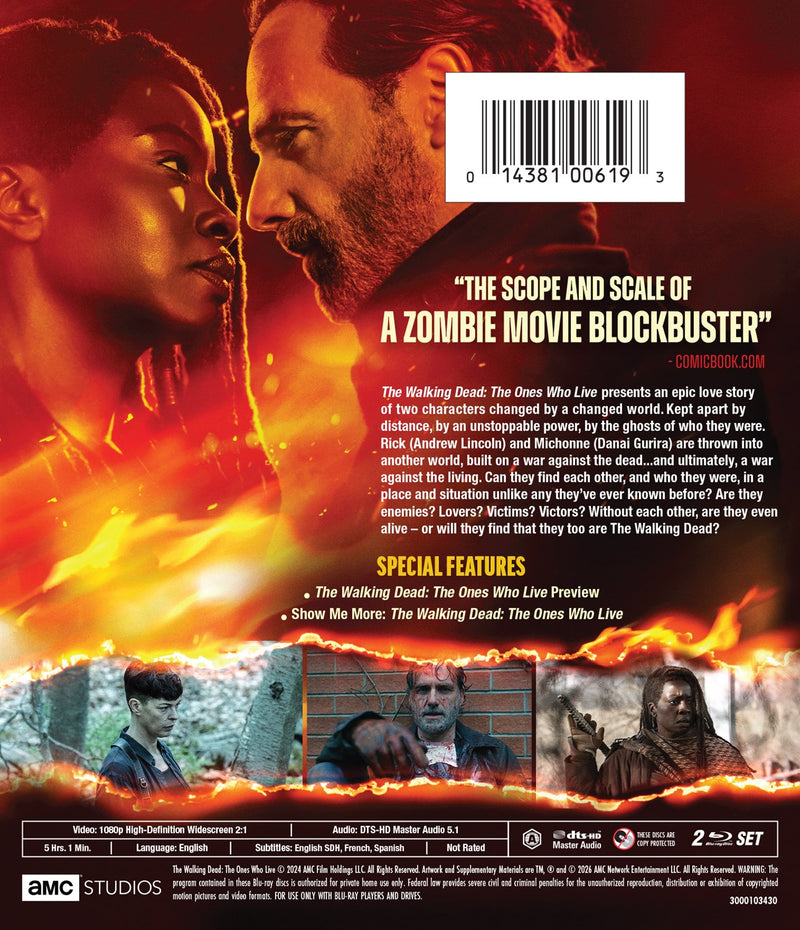 THE WALKING DEAD: THE ONES WHO LIVE Season 1 [Blu-ray]