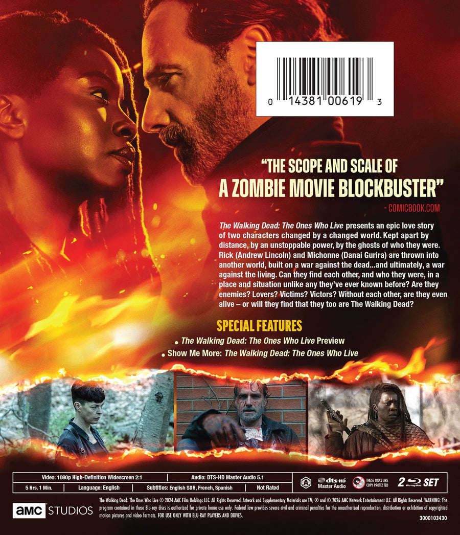 THE WALKING DEAD: THE ONES WHO LIVE Season 1 [Blu-ray]